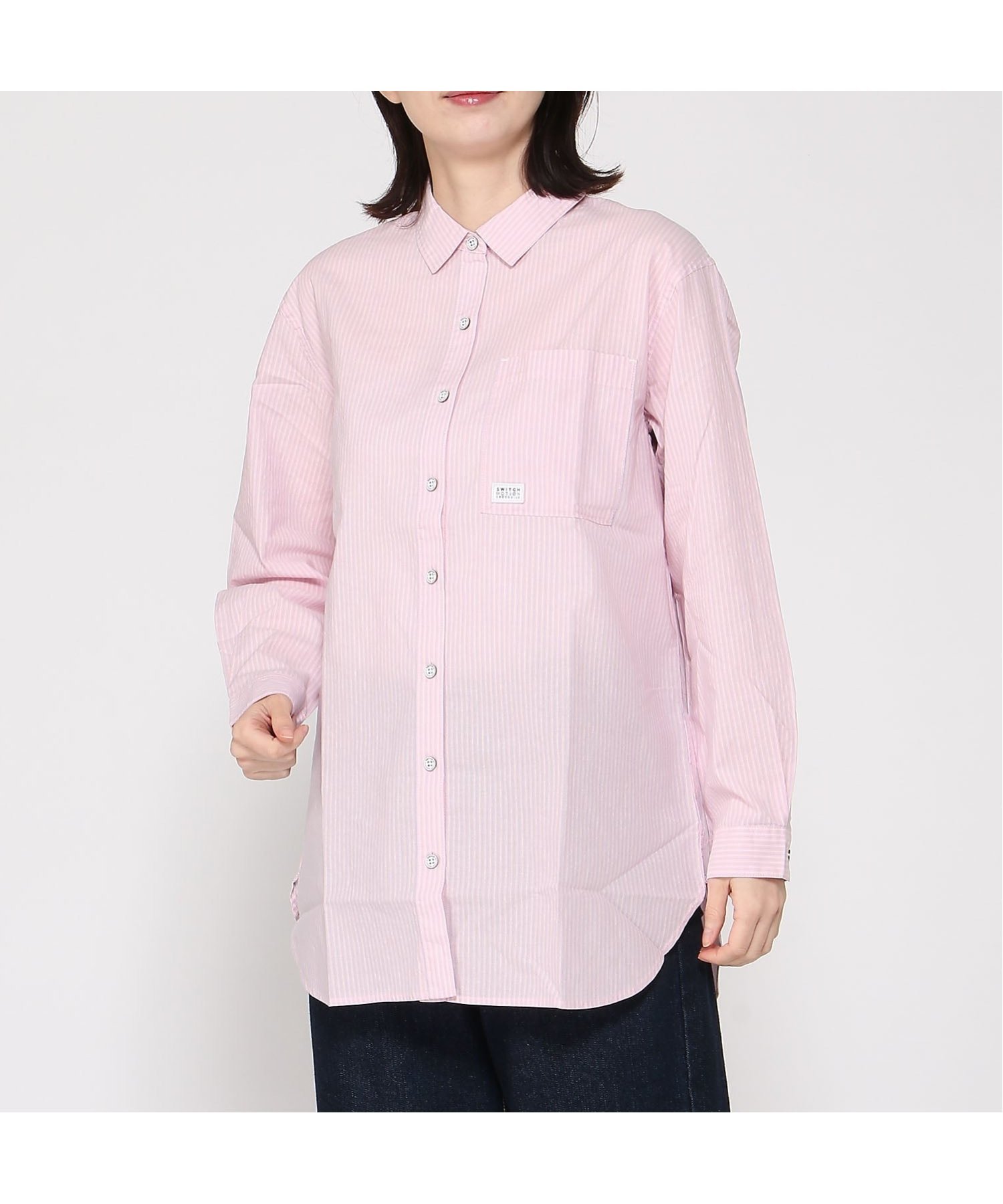 【クロコダイル/CROCODILE】のスノーコットン シャツ チュニック【接触冷感】 大人の最旬トレンドファッション＆コーディネート founy(ファウニー) 　ファッション　Fashion　レディースファッション　Fashion for Women　トップス・カットソー　Cut & Sew Tops　シャツ・ブラウス・オフィスカジュアル　Elegant Blouses & Button-Ups　チュニック　Tunic, Long Top　バランス　Balance, Style Balance　リラックス　Relax, Relaxed Fit　 other-1|ID: prp329100004976005 ipo3291000000037300209