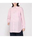 【クロコダイル/CROCODILE】のスノーコットン シャツ チュニック【接触冷感】 ピンク|ID: prp329100004976005 ipo3291000000037300210