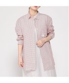 【クロコダイル/CROCODILE】のスノーコットン シャツ チュニック【接触冷感】 レッド|ID: prp329100004976005 ipo3291000000037300213