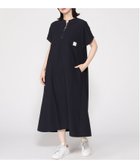 【クロコダイル/CROCODILE】のバンドカラー プルオーバー チュニック 大人の最旬トレンドファッション＆コーディネート founy(ファウニー) ファッション Fashion レディースファッション Fashion for Women トップス・カットソー Cut & Sew Tops カジュアルプルオーバー・ニットトップス Pullovers & Knit Tops / Casual Pullovers チュニック Tunic, Long Top thumbnail ネイビー|ID: prp329100004976009 ipo3291000000037300222