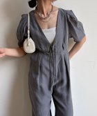 【ドゥドゥ/DouDou】のフィブリルオールインワン 大人の最旬トレンドファッション＆コーディネート founy(ファウニー) ファッション Fashion レディースファッション Fashion for Women ワンピース Dresses オールインワン・ワンピース Dresses and Jumpsuits インナー Innerwear スマート Smart, Elegant スリーブ Sleeve, Long Sleeve / Short Sleeve 雑誌 Magazine, Fashion Magazine なめらか Smooth, Silky Texture S/S・春夏 SS, Spring/Summer, Warm Season 再入荷 Restock / Back in Stock 夏 Summer エレガント 上品 Elegant 2026年 2026 2026春夏・S/S Spring/Summer 2026 SS26 thumbnail グレー|ID: prp329100004976016 ipo3291000000037300245