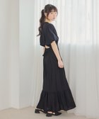【ヘザー/Heather】の【WEB限定/復刻】バックシャンカシュクールワンピース ブラック|ID: prp329100004976021 ipo3291000000037300265