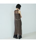 【ノミネ/NOMINE】のマルチWAY シアーシャーリング ワンピース(キャミワンピセット) 大人の最旬トレンドファッション＆コーディネート founy(ファウニー) ファッション Fashion レディースファッション Fashion for Women ワンピース Dresses キャミソールワンピース Camisole Dresses おすすめ Recommended / Our Picks キャミワンピース Cami Dress, Slip Dress ギャザー Gathered, Ruffled シアー Sheer, See-Through シャーリング Shirring, Ruched フロント Front, Front Design 再入荷 Restock / Back in Stock thumbnail チャコールグレー|ID: prp329100004976041 ipo3291000000037300347