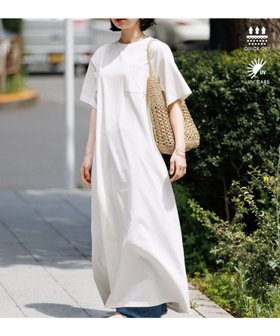 【ベイフロー/BAYFLOW】のWEB限定 機能性カットTシャツワンピース 大人の最旬トレンドファッション＆コーディネート founy(ファウニー) ファッション Fashion レディースファッション Fashion for Women ワンピース Dresses シャツワンピース / 1枚で着映えコーデ Shirt Dresses キャップ Cap, Baseball Cap 吸水 Absorbent, Quick-Dry サンダル Sandals, Summer Shoes ショルダー Shoulder, Shoulder Strap シンプル Simple, Minimal スニーカー Sneakers, Trainers ダメージ Distressed, Destroyed デニム Denim, Jeans Material ドロップ Drop Shoulder, Dropped Style バランス Balance, Style Balance パッチ Patch, Appliqué ファブリック Fabric, Textile ベーシック Basic, Essential ポケット Pocket, Pocket Detail マキシ Maxi, Full Length メッシュ Mesh, Net Fabric リラックス Relax, Relaxed Fit レギンス Leggings, Stretch Pants ワイド Wide, Wide Fit おすすめ Recommended / Our Picks 夏 Summer |ID:prp329100004976094