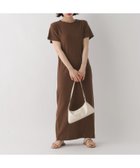 【ベイフロー/BAYFLOW】のWEB限定 ストレッチコンパクトリブカットワンピース 大人の最旬トレンドファッション＆コーディネート founy(ファウニー) ファッション Fashion レディースファッション Fashion for Women ワンピース Dresses コンパクト Compact, Small Size 吸水 Absorbent, Quick-Dry サンダル Sandals, Summer Shoes シンプル Simple, Minimal ジャケット Jacket, Outerwear スウェット / スエット Sweatshirt, Sweatwear ストレッチ Stretch, Stretchy Fabric スニーカー Sneakers, Trainers スリット Slit, Slit Detail ダメージ Distressed, Destroyed ファブリック Fabric, Textile フィット Fit, Slim Fit マキシ Maxi, Full Length ルーズ Loose, Oversized おすすめ Recommended / Our Picks 夏 Summer thumbnail ブラウン|ID: prp329100004976102 ipo3291000000037300585