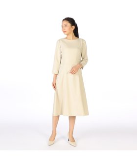 【キース/KEITH】のオックスストレッチワンピース 大人の最旬トレンドファッション＆コーディネート founy(ファウニー) ファッション Fashion レディースファッション Fashion for Women ワンピース Dresses エレガント 上品 Elegant ストレッチ Stretch, Stretchy Fabric ドレープ Drape, Draping Fabric パターン Pattern, Design Print フィット Fit, Slim Fit フェミニン Feminine, Girly |ID:prp329100004976107
