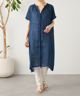 【ビアズリー/BEARDSLEY】のカヤワンピース 大人の最旬トレンドファッション＆コーディネート founy(ファウニー) ファッション Fashion レディースファッション Fashion for Women ワンピース Dresses ギャザー Gathered, Ruffled 吸水 Absorbent, Quick-Dry シンプル Simple, Minimal ポケット Pocket, Pocket Detail 羽織 Haori, Light Jacket 再入荷 Restock / Back in Stock |ID:prp329100004976156