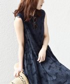 【シップス/SHIPS】の手洗い可能 シアー ジャカード ノースリーブ ワンピース 大人の最旬トレンドファッション＆コーディネート founy(ファウニー) ファッション Fashion レディースファッション Fashion for Women ワンピース Dresses ギャザー Gathered, Ruffled サテン Satin, Glossy Fabric シアー Sheer, See-Through シューズ Shoes, Footwear ジャカード／ジャガード Jacquard, Woven Pattern トリミング Trimming, Decorative Edge ドレス Dress, One-Piece ノースリーブ Sleeveless, No-Sleeve フィット Fit, Slim Fit フラワー Flower, Floral ポケット Pocket, Pocket Detail リゾート Resort, Vacation Style リボン Ribbon, Bow ロング Long, Long-Length 2026年 2026 2026春夏・S/S Spring/Summer 2026 SS26 thumbnail ネイビー|ID: prp329100004976171 ipo3291000000037300841