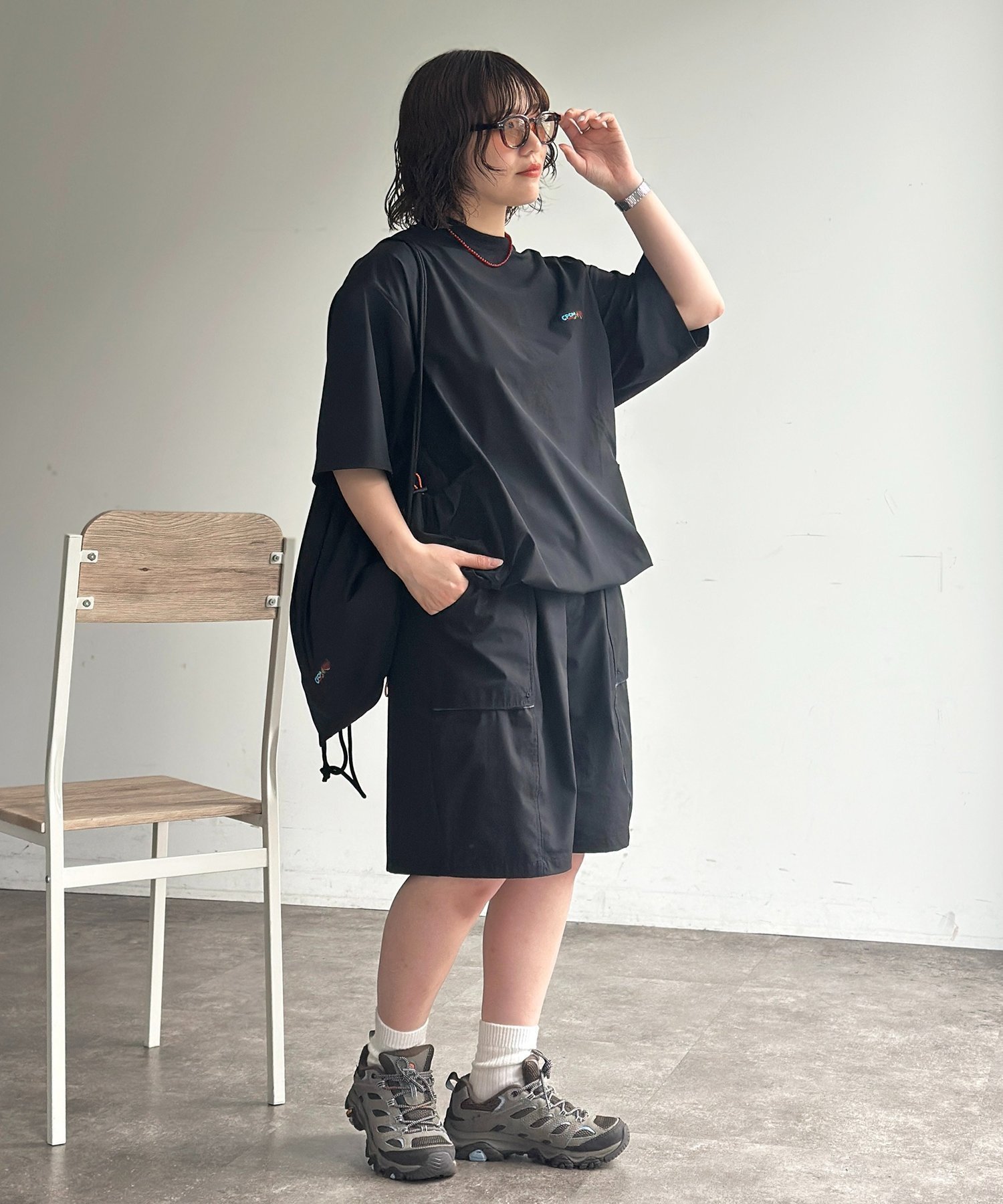 【シーピーシーエム/CPCM】の【3点セット】ストレッチナイロンプルオーバーセットアップ 大人の最旬トレンドファッション＆コーディネート founy(ファウニー) 　ファッション　Fashion　レディースファッション　Fashion for Women　トップス・カットソー　Cut & Sew Tops　カジュアルプルオーバー・ニットトップス　Pullovers & Knit Tops / Casual Pullovers　吸水　Absorbent, Quick-Dry　シューズ　Shoes, Footwear　ショート　Short, Short Length　シンプル　Simple, Minimal　ストレッチ　Stretch, Stretchy Fabric　スニーカー　Sneakers, Trainers　セットアップ　Set-Up, Coordinated Outfit　セパレート　Separate, Two-Piece　ワイド　Wide, Wide Fit　ワンポイント　One Point, Statement Accent　おすすめ　Recommended / Our Picks　夏　Summer　 other-1|ID: prp329100004976178 ipo3291000000037300868