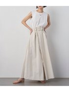 【ミースロエ/MIESROHE】のハイフォルムドッキングワンピース 大人の最旬トレンドファッション＆コーディネート founy(ファウニー) ファッション Fashion レディースファッション Fashion for Women ワンピース Dresses サマー Summer, Summer Style スマート Smart, Elegant ドッキング Docking, Mixed Material ドレス Dress, One-Piece ノースリーブ Sleeveless, No-Sleeve 夏 Summer thumbnail WHT[001]|ID: prp329100004976182 ipo3291000000037300892