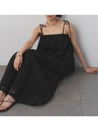 【ミースロエ/MIESROHE】のレースエンブロイダリーベアワンピ 大人の最旬トレンドファッション＆コーディネート founy(ファウニー) ファッション Fashion レディースファッション Fashion for Women ワンピース Dresses サマー Summer, Summer Style スマート Smart, Elegant ドレス Dress, One-Piece ボタニカル Botanical, Floral Pattern thumbnail BLK[009]|ID: prp329100004976185 ipo3291000000037300906