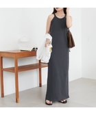 【ディスコート/Discoat】のカップ付アメスリリブワンピース 大人の最旬トレンドファッション＆コーディネート founy(ファウニー) ファッション Fashion レディースファッション Fashion for Women ワンピース Dresses おすすめ Recommended / Our Picks インナー Innerwear シアー Sheer, See-Through シンプル Simple, Minimal ジャケット Jacket, Outerwear 半袖 Short Sleeve, Half Sleeve thumbnail ブラックその他1|ID: prp329100004976224 ipo3291000000037301063
