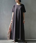 【アンティカ/antiqua】のantiqua 汗染み防止 Aライン ワンピース レディース NA-00534 大人の最旬トレンドファッション＆コーディネート founy(ファウニー) ファッション Fashion レディースファッション Fashion for Women ワンピース Dresses 春 Spring 秋 Autumn 吸水 Absorbent, Quick-Dry シンプル Simple, Minimal バランス Balance, Style Balance フォルム Silhouette, Form フレア Flare, Flared 半袖 Short Sleeve, Half Sleeve 無地 Plain, Solid Color リラックス Relax, Relaxed Fit ロング Long, Long-Length ワイド Wide, Wide Fit ワーク Workwear, Utility Style 夏 Summer 旅行 Travel エレガント 上品 Elegant thumbnail 10 トープ|ID: prp329100004976227 ipo3291000000037301073
