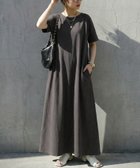 【アンティカ/antiqua】のantiqua 汗染み防止 Aライン ワンピース レディース NA-00534 大人の最旬トレンドファッション＆コーディネート founy(ファウニー) ファッション Fashion レディースファッション Fashion for Women ワンピース Dresses 春 Spring 秋 Autumn 吸水 Absorbent, Quick-Dry シンプル Simple, Minimal バランス Balance, Style Balance フォルム Silhouette, Form フレア Flare, Flared 半袖 Short Sleeve, Half Sleeve 無地 Plain, Solid Color リラックス Relax, Relaxed Fit ロング Long, Long-Length ワイド Wide, Wide Fit ワーク Workwear, Utility Style 夏 Summer 旅行 Travel エレガント 上品 Elegant thumbnail 16 ダークグレー|ID: prp329100004976227 ipo3291000000037301074