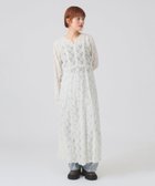 【ビームス ウイメン/BEAMS】の【きれいめ/ロング丈/オケージョン/2次会/パーティー/セレモニー】レース キーネック ワンピース 大人の最旬トレンドファッション＆コーディネート founy(ファウニー) ファッション Fashion レディースファッション Fashion for Women ワンピース Dresses オケージョン Occasion Wear カフス Cuff Design セレモニー Ceremony パイピング Piping, Trim Design レース Lace, Lace Fabric ロング Long, Long-Length エレガント 上品 Elegant 二次会 After Party 結婚式 Wedding thumbnail OFF_WHT|ID: prp329100004976240 ipo3291000000037301115