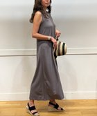 【バナナリパブリック ファクトリーストア/BANANA REPUBLIC FACTORY STORE】の日本限定 ノースリーブ ニット マキシ トラペーズ ワンピース 大人の最旬トレンドファッション＆コーディネート founy(ファウニー) ファッション Fashion レディースファッション Fashion for Women ワンピース Dresses スタイリッシュ Stylish, Fashionable トラベル Travel, Travel Gear ドレス Dress, One-Piece ノースリーブ Sleeveless, No-Sleeve フォルム Silhouette, Form ベーシック Basic, Essential マキシ Maxi, Full Length リゾート Resort, Vacation Style ロング Long, Long-Length thumbnail PEPPER_GREY|ID: prp329100004976244 ipo3291000000037301126