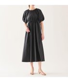 【エストネーション/ESTNATION】のESTNATION / ブロードブラウズ 2WAY ワンピース《EXCLUSIVE》 大人の最旬トレンドファッション＆コーディネート founy(ファウニー) ファッション Fashion レディースファッション Fashion for Women ワンピース Dresses ギャザー Gathered, Ruffled スリーブ Sleeve, Long Sleeve / Short Sleeve フィット Fit, Slim Fit フレア Flare, Flared thumbnail ブラック|ID: prp329100004976248 ipo3291000000037301138