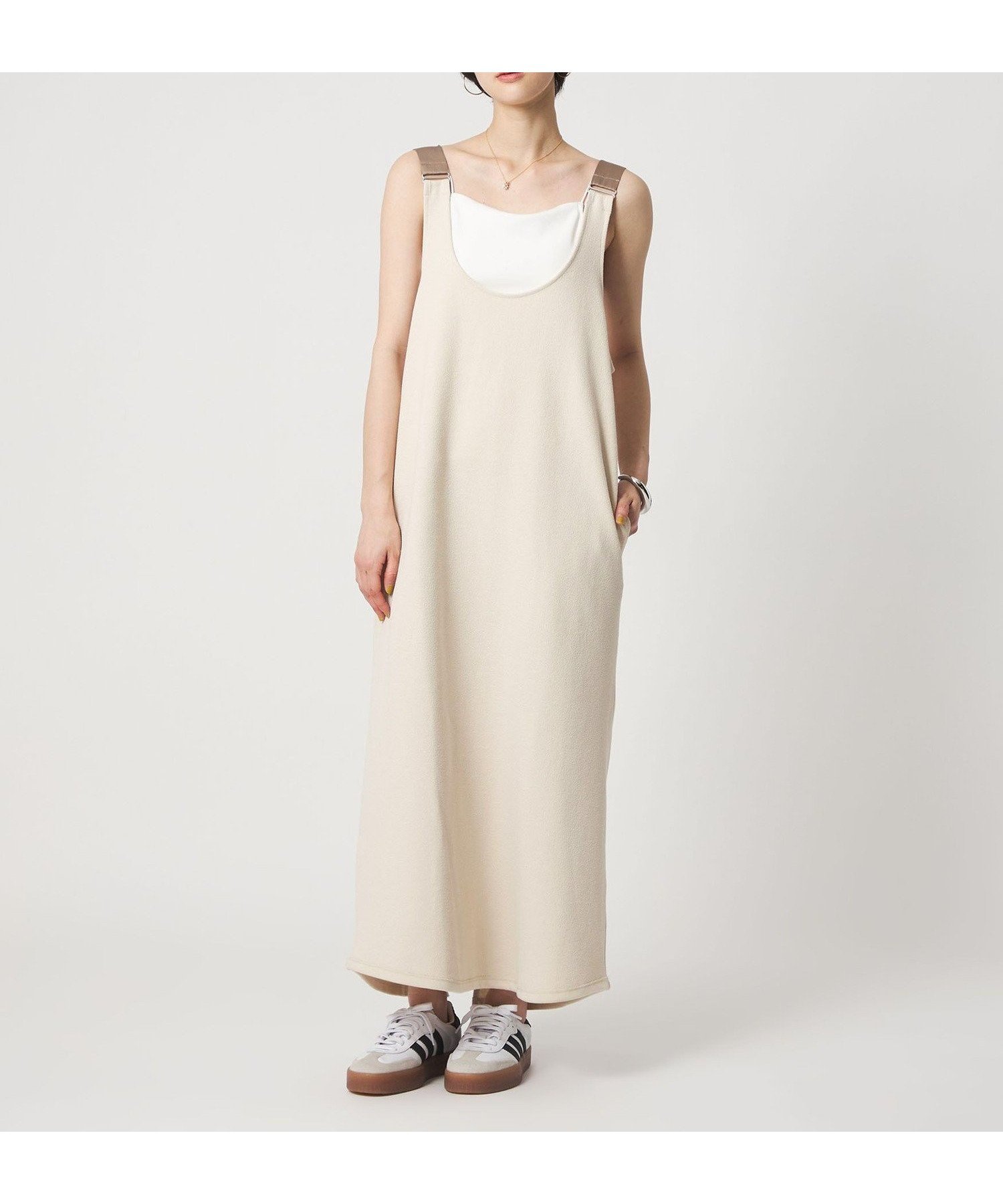 【シテン/CITEN】のCITEN ストラップカットワンピース 大人の最旬トレンドファッション＆コーディネート founy(ファウニー) 　ファッション　Fashion　レディースファッション　Fashion for Women　ワンピース　Dresses　インナー　Innerwear　春　Spring　カットソー　Cut and Sewn Top　シアー　Sheer, See-Through　ノースリーブ　Sleeveless, No-Sleeve　フィット　Fit, Slim Fit　メッシュ　Mesh, Net Fabric　ラップ　Wrap, Wrap Design　夏　Summer　 other-1|ID: prp329100004976256 ipo3291000000037301160