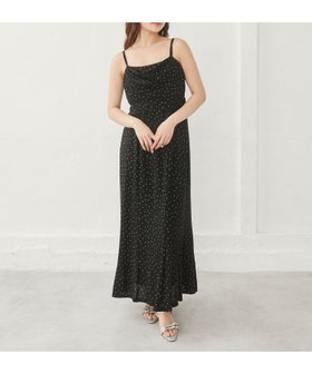 【アルシーヴ/archives】のドットカットJQキャミワンピース 大人の最旬トレンドファッション＆コーディネート founy(ファウニー) ファッション Fashion レディースファッション Fashion for Women ワンピース Dresses キャミソールワンピース Camisole Dresses キャミワンピース Cami Dress, Slip Dress シンプル Simple, Minimal デコルテ Décolleté, Neckline トレンド Trend, Trending Now ドット Polka Dot, Dot Pattern ランダム Random, Irregular |ID:prp329100004976259