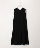 【フレディ&グロスター/FREDY&GLOSTER】のドライタッチ天竺マキシワンピース 大人の最旬トレンドファッション＆コーディネート founy(ファウニー) ファッション Fashion レディースファッション Fashion for Women ワンピース Dresses マキシ丈ワンピース・ロングドレス Maxi Dresses / Long One-Pieces カットソー Cut and Sewn Top カーディガン Cardigan, Knitwear 切替 Switching, Contrast Panel シンプル Simple, Minimal ダブル Double, Double-Breasted 定番 Standard, Basic Item ノースリーブ Sleeveless, No-Sleeve 人気 Popular, Best Seller パール Pearl, Pearl Accent フレア Flare, Flared 半袖 Short Sleeve, Half Sleeve マキシ Maxi, Full Length おすすめ Recommended / Our Picks 夏 Summer 旅行 Travel エレガント 上品 Elegant 2026年 2026 2026春夏・S/S Spring/Summer 2026 SS26 thumbnail ブラック|ID: prp329100004976274 ipo3291000000037301225