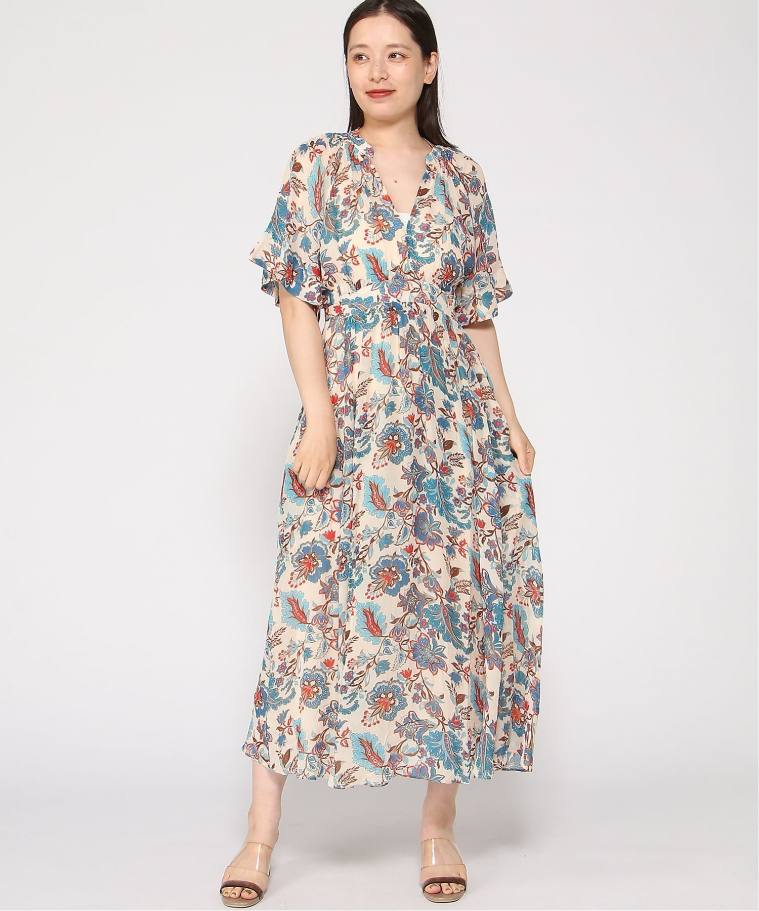 【バナナ リパブリック/BANANA REPUBLIC】のタイバック マキシドレス 大人の最旬トレンドファッション＆コーディネート founy(ファウニー) 　ファッション　Fashion　レディースファッション　Fashion for Women　ワンピース　Dresses　フォーマル・パーティードレス・結婚式用ドレス　Elegant & Casual Dresses　バッグ　Bags　インナー　Innerwear　ドレス　Dress, One-Piece　マキシ　Maxi, Full Length　リゾート　Resort, Vacation Style　 other-1|ID: prp329100004976286 ipo3291000000037301270