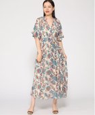 【バナナ リパブリック/BANANA REPUBLIC】のタイバック マキシドレス BLUE_BOTANICAL|ID: prp329100004976286 ipo3291000000037354070