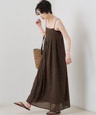 【ルージュヴィフラクレ/Rouge vif la cle】の【2026SS新作】【人気追加】インドドット刺繍キャミワンピース 大人の最旬トレンドファッション＆コーディネート founy(ファウニー) ファッション Fashion レディースファッション Fashion for Women ワンピース Dresses キャミソールワンピース Camisole Dresses インド Indian Textile キャミソール Camisole, Spaghetti Strap Top キャミワンピース Cami Dress, Slip Dress ギャザー Gathered, Ruffled サンダル Sandals, Summer Shoes シューズ Shoes, Footwear シルバー Silver, Metallic Silver シンプル Simple, Minimal ジャケット Jacket, Outerwear ドット Polka Dot, Dot Pattern 人気 Popular, Best Seller バランス Balance, Style Balance フラット Flat, Flat Shoes リボン Ribbon, Bow リラックス Relax, Relaxed Fit ロング Long, Long-Length おすすめ Recommended / Our Picks 夏 Summer 2026年 2026 2026春夏・S/S Spring/Summer 2026 SS26 thumbnail ブラウン|ID: prp329100004976296 ipo3291000000037301304