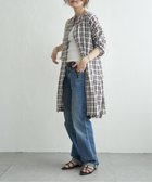 【エルビーシー/LBC】のコットンMIX 3WAYタックワンピース 大人の最旬トレンドファッション＆コーディネート founy(ファウニー) ファッション Fashion レディースファッション Fashion for Women ワンピース Dresses フロント Front, Front Design thumbnail ブラウン|ID: prp329100004976306 ipo3291000000037301344