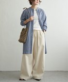 【エルビーシー/LBC】のコットンMIX 3WAYタックワンピース 大人の最旬トレンドファッション＆コーディネート founy(ファウニー) ファッション Fashion レディースファッション Fashion for Women ワンピース Dresses フロント Front, Front Design thumbnail ブルー|ID: prp329100004976306 ipo3291000000037301346