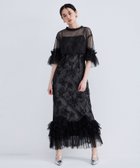 【アンドレスド/ANDRESD】の【2点セット】結婚式 刺繍チュールボレロドレス ブラック|ID: prp329100004976313 ipo3291000000037301375