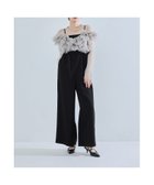 【ビーフラット/bflat】のボリュームチュールオールインワン 3点セット パンツドレス 結婚式 成人式 二次会 大人の最旬トレンドファッション＆コーディネート founy(ファウニー) ファッション Fashion レディースファッション Fashion for Women パンツ Pants & Trousers アクセサリー Fashion Accessories インナー Innerwear シルバー Silver, Metallic Silver スタッズ Studs, Metal Accents チュール Tulip, Tulip Motif ドット Polka Dot, Dot Pattern ドレス Dress, One-Piece フリル Frill, Ruffle ベスト Vest, Waistcoat ポケット Pocket, Pocket Detail 無地 Plain, Solid Color ループ Loop, Loop Knit ワイド Wide, Wide Fit おすすめ Recommended / Our Picks 結婚式 Wedding 披露宴 Wedding Reception 二次会 After Party thumbnail ベージュ×ブラック|ID: prp329100004976320 ipo3291000000037301403