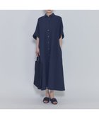 【プルミエ アロンディスモン/1er Arrondissement / MEN】のドルマンスリーブシャツワンピース Navy|ID: prp329100004976321 ipo3291000000037301406