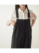 【ラシュッド/LASUD】のFront zip jumper skirt ブラック|ID: prp329100004976333 ipo3291000000037301442