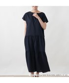 【レリアンプラスハウス/Leilian PLUS HOUSE】のキーネックティアードワンピース【SORAGE】 大人の最旬トレンドファッション＆コーディネート founy(ファウニー) ファッション Fashion レディースファッション Fashion for Women ワンピース Dresses アクセサリー Fashion Accessories 春 Spring カーディガン Cardigan, Knitwear コレクション Collection, Seasonal Line シンプル Simple, Minimal スリーブ Sleeve, Long Sleeve / Short Sleeve フレンチ French, French Style ポケット Pocket, Pocket Detail リラックス Relax, Relaxed Fit S/S・春夏 SS, Spring/Summer, Warm Season 夏 Summer エレガント 上品 Elegant thumbnail ネイビー|ID: prp329100004976340 ipo3291000000037301460