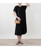 【レリアンプラスハウス/Leilian PLUS HOUSE】のフレアパネルワンピース 大人の最旬トレンドファッション＆コーディネート founy(ファウニー) ファッション Fashion レディースファッション Fashion for Women ワンピース Dresses アンダー Underwear Essentials シンプル Simple, Minimal ドレープ Drape, Draping Fabric ポケット Pocket, Pocket Detail 夏 Summer thumbnail ブラック|ID: prp329100004976348 ipo3291000000037301486