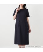 【レリアン/LEILIAN】のミディ丈サックワンピース 大人の最旬トレンドファッション＆コーディネート founy(ファウニー) ファッション Fashion レディースファッション Fashion for Women ワンピース Dresses ウォッシャブル Machine Washable フラップ Flap, Flap Pocket フロント Front, Front Design ポケット Pocket, Pocket Detail リラックス Relax, Relaxed Fit 夏 Summer thumbnail ネイビー|ID: prp329100004976352 ipo3291000000037301496