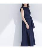 【ナチュラル ビューティー ベーシック/NATURAL BEAUTY BASIC】の夏のお出かけ,るんるんワンピース 大人の最旬トレンドファッション＆コーディネート founy(ファウニー) ファッション Fashion レディースファッション Fashion for Women ワンピース Dresses スリーブ Sleeve, Long Sleeve / Short Sleeve ベーシック Basic, Essential ポケット Pocket, Pocket Detail リボン Ribbon, Bow エレガント 上品 Elegant 夏 Summer thumbnail ネイビー|ID: prp329100004976362 ipo3291000000037301542
