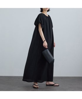 【サロン アダム エ ロペ/SALON adam et rope'】の【WEB限定】2WAYリネンブレンドエンブロイダリーワンピース 大人の最旬トレンドファッション＆コーディネート founy(ファウニー) ファッション Fashion レディースファッション Fashion for Women ワンピース Dresses アクセサリー Fashion Accessories ギャザー Gathered, Ruffled 切替 Switching, Contrast Panel サンダル Sandals, Summer Shoes シルバー Silver, Metallic Silver シンプル Simple, Minimal スリット Slit, Slit Detail スリーブ Sleeve, Long Sleeve / Short Sleeve ヌーディ Nude, Nude Tone ネックレス Necklace, Pendant Necklace バルーン Balloon, Balloon Silhouette バングル Bangle, Bracelet フロント Front, Front Design ポケット Pocket, Pocket Detail リネン Linen, Linen Fabric リラックス Relax, Relaxed Fit おすすめ Recommended / Our Picks 夏 Summer エレガント 上品 Elegant |ID:prp329100004976377