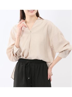 【タカキュー/TAKA-Q】のシアーワッシャー プルオーバーシャツチュニック 大人の最旬トレンドファッション＆コーディネート founy(ファウニー) ファッション Fashion レディースファッション Fashion for Women トップス・カットソー Cut & Sew Tops シャツ・ブラウス・オフィスカジュアル Elegant Blouses & Button-Ups カジュアルプルオーバー・ニットトップス Pullovers & Knit Tops / Casual Pullovers インナー Innerwear 春 Spring カフス Cuff Design シアー Sheer, See-Through ショルダー Shoulder, Shoulder Strap スキッパー Skipper, Open Collar スリット Slit, Slit Detail チュニック Tunic, Long Top ドロップ Drop Shoulder, Dropped Style フィット Fit, Slim Fit フロント Front, Front Design ベスト Vest, Waistcoat ボックス Boxy, Box Shape ワッシャー Washer, Crinkled Finish S/S・春夏 SS, Spring/Summer, Warm Season おすすめ Recommended / Our Picks 夏 Summer ビジネス 仕事 通勤 Business / Work / Commuting |ID:prp329100004976393