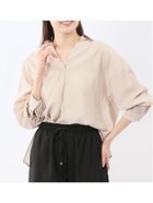 【タカキュー/TAKA-Q】のシアーワッシャー プルオーバーシャツチュニック 大人の最旬トレンドファッション＆コーディネート founy(ファウニー) ファッション Fashion レディースファッション Fashion for Women トップス・カットソー Cut & Sew Tops シャツ・ブラウス・オフィスカジュアル Elegant Blouses & Button-Ups カジュアルプルオーバー・ニットトップス Pullovers & Knit Tops / Casual Pullovers インナー Innerwear 春 Spring カフス Cuff Design シアー Sheer, See-Through ショルダー Shoulder, Shoulder Strap スキッパー Skipper, Open Collar スリット Slit, Slit Detail チュニック Tunic, Long Top ドロップ Drop Shoulder, Dropped Style フィット Fit, Slim Fit フロント Front, Front Design ベスト Vest, Waistcoat ボックス Boxy, Box Shape ワッシャー Washer, Crinkled Finish S/S・春夏 SS, Spring/Summer, Warm Season おすすめ Recommended / Our Picks 夏 Summer ビジネス 仕事 通勤 Business / Work / Commuting thumbnail 33ベージュ|ID: prp329100004976393 ipo3291000000037301652
