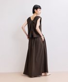 【アダム エ ロペ/ADAM ET ROPE'】の【WEB限定】バックオープンマキシワンピース 大人の最旬トレンドファッション＆コーディネート founy(ファウニー) ファッション Fashion レディースファッション Fashion for Women ワンピース Dresses マキシ丈ワンピース・ロングドレス Maxi Dresses / Long One-Pieces 切替 Switching, Contrast Panel サンダル Sandals, Summer Shoes スニーカー Sneakers, Trainers ダウン Down, Puffer ツイスト Tweed, Tweed Fabric ノースリーブ Sleeveless, No-Sleeve フレア Flare, Flared ポケット Pocket, Pocket Detail おすすめ Recommended / Our Picks 2026年 2026 2026春夏・S/S Spring/Summer 2026 SS26 thumbnail ダークブラウン(20)|ID: prp329100004976398 ipo3291000000037301670