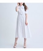 【スウィングル/Swingle】の【4/24(Fri)発売】リボン付きストライプシャツワンピ-ス 大人の最旬トレンドファッション＆コーディネート founy(ファウニー) ファッション Fashion レディースファッション Fashion for Women ワンピース Dresses シャツワンピース / 1枚で着映えコーデ Shirt Dresses シンプル Simple, Minimal ドレス Dress, One-Piece リボン Ribbon, Bow 切替 Switching, Contrast Panel thumbnail white/borderストライプ|ID: prp329100004976403 ipo3291000000037301688