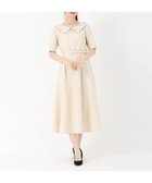 【ストロベリーフィールズ/STRAWBERRY FIELDS】のジュエルストレッチ_ワンピース ピンクベージュ|ID: prp329100004976407 ipo3291000000037301703