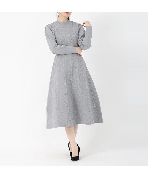 【ストロベリーフィールズ/STRAWBERRY FIELDS】のニットワンピース インテリア・キッズ・メンズ・レディースファッション・服の通販 founy(ファウニー) https://founy.com/ ファッション Fashion レディースファッション Fashion for Women ワンピース Dresses ニットワンピース Knit Dresses |ID: prp329100004976409 ipo3291000000037301709