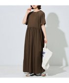 【フリークスストア/FREAK'S STORE】の限定展開 ナイロン ワッシャー ティアード ワンピース ブラウン|ID: prp329100004976411 ipo3291000000037391814