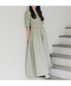 【ティティベイト/titivate】のシャーリングハーフスリーブワンピース 半袖 5分袖 クルーネック チェック 柄 大人の最旬トレンドファッション＆コーディネート founy(ファウニー) ファッション Fashion レディースファッション Fashion for Women ワンピース Dresses アクセサリー Fashion Accessories ギャザー Gathered, Ruffled シャーリング Shirring, Ruched シンプル Simple, Minimal スリーブ Sleeve, Long Sleeve / Short Sleeve チェック Check, Plaid, Tartan ネップ Nepp, Slub Yarn ハーフ Half, Half-Length バランス Balance, Style Balance フレア Flare, Flared ベーシック Basic, Essential 半袖 Short Sleeve, Half Sleeve thumbnail LGR|ID: prp329100004976427 ipo3291000000037301784
