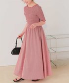 【ティティベイト/titivate】のシャーリングハーフスリーブワンピース 半袖 5分袖 クルーネック チェック 柄 大人の最旬トレンドファッション＆コーディネート founy(ファウニー) ファッション Fashion レディースファッション Fashion for Women ワンピース Dresses アクセサリー Fashion Accessories ギャザー Gathered, Ruffled シャーリング Shirring, Ruched シンプル Simple, Minimal スリーブ Sleeve, Long Sleeve / Short Sleeve チェック Check, Plaid, Tartan ネップ Nepp, Slub Yarn ハーフ Half, Half-Length バランス Balance, Style Balance フレア Flare, Flared ベーシック Basic, Essential 半袖 Short Sleeve, Half Sleeve thumbnail RD|ID: prp329100004976427 ipo3291000000037301785