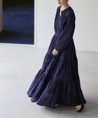【ノーブル / スピック&スパン/NOBLE / Spick & Span】の【洗える】Velnica/ヴェルニカ カシュクールロングドレス ネイビー|ID: prp329100004976445 ipo3291000000037301853