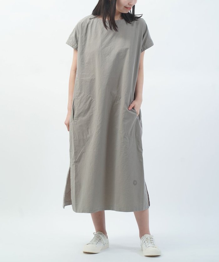 【ブルーコムブルー/BLEU COMME BLEU】のオーチバル・オーシバル ガーメントダイリラクシードレス インテリア・キッズ・メンズ・レディースファッション・服の通販 founy(ファウニー) https://founy.com/ ファッション Fashion レディースファッション Fashion for Women ワンピース Dresses フォーマル・パーティードレス・結婚式用ドレス Elegant & Casual Dresses スリット Slit, Slit Detail ポケット Pocket, Pocket Detail リラックス Relax, Relaxed Fit 半袖 Short Sleeve, Half Sleeve 夏 Summer |ID: prp329100004976450 ipo3291000000037301869