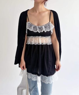 【エディット フォー ルル/edit.for LuLu】の【gimaguas/ギマガス】YASMIN MINI DRESS 大人の最旬トレンドファッション＆コーディネート founy(ファウニー) ファッション Fashion レディースファッション Fashion for Women ワンピース Dresses フォーマル・パーティードレス・結婚式用ドレス Elegant & Casual Dresses キャミソール Camisole, Spaghetti Strap Top コレクション Collection, Seasonal Line 今季 This Season, Current Season ジーンズ Jeans, Denim Pants スマート Smart, Elegant トレンド Trend, Trending Now ドレス Dress, One-Piece ランジェリー Lingerie, Intimate Wear リラックス Relax, Relaxed Fit レース Lace, Lace Fabric 再入荷 Restock / Back in Stock おすすめ Recommended / Our Picks 夏 Summer 2026年 2026 2026春夏・S/S Spring/Summer 2026 SS26 |ID:prp329100004976454